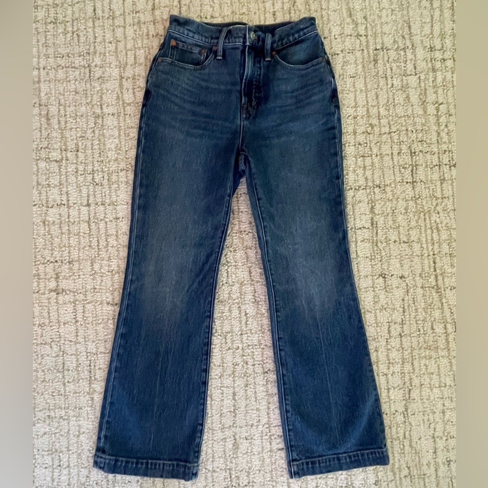 Madewell The Perfect Vintage Flare Crop Jean - Picture 4 of 9